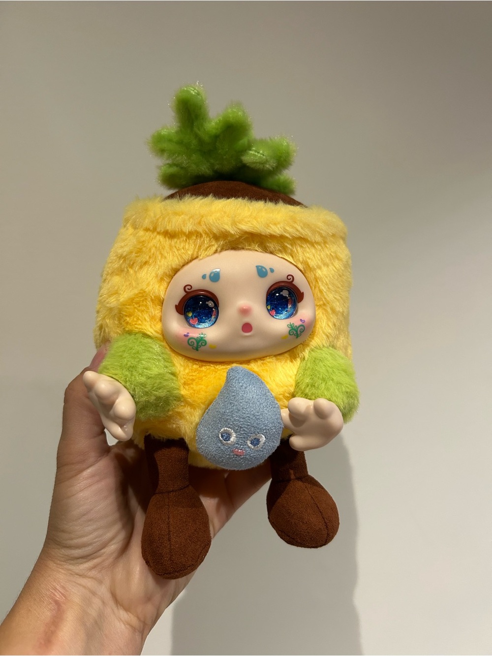 KIMMON Warm Moment Series Plant Potted Plant 7” Vinyl Face Plush